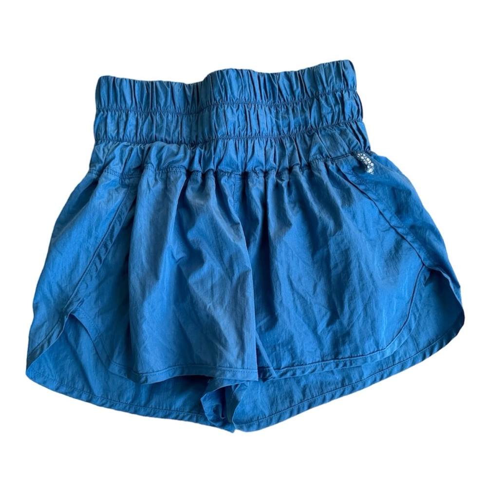 Free People The Way Home Shorts Blue/Teal